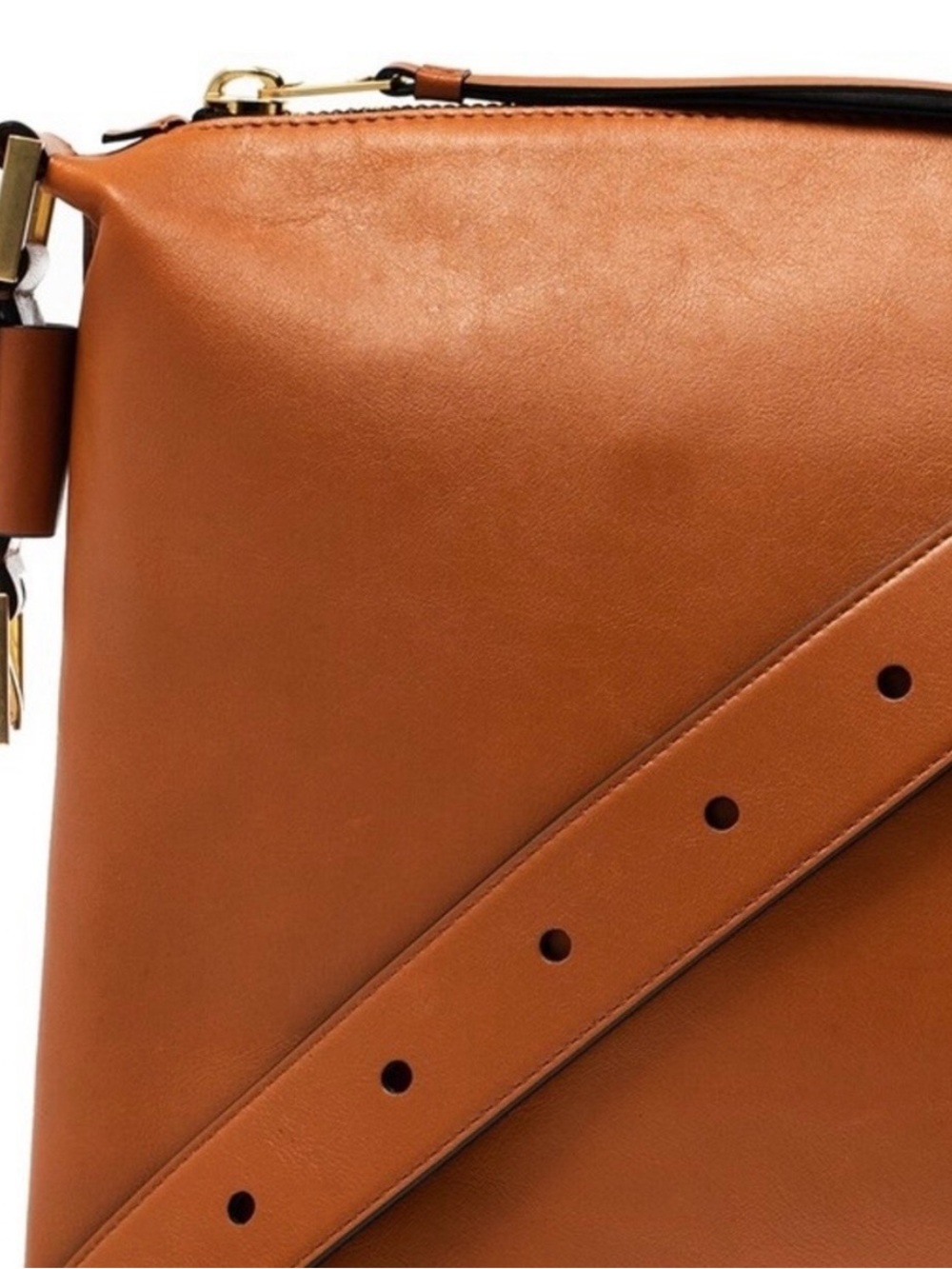 All Saints Edbury Leather Shoulder Bag - Picture 5 of 5